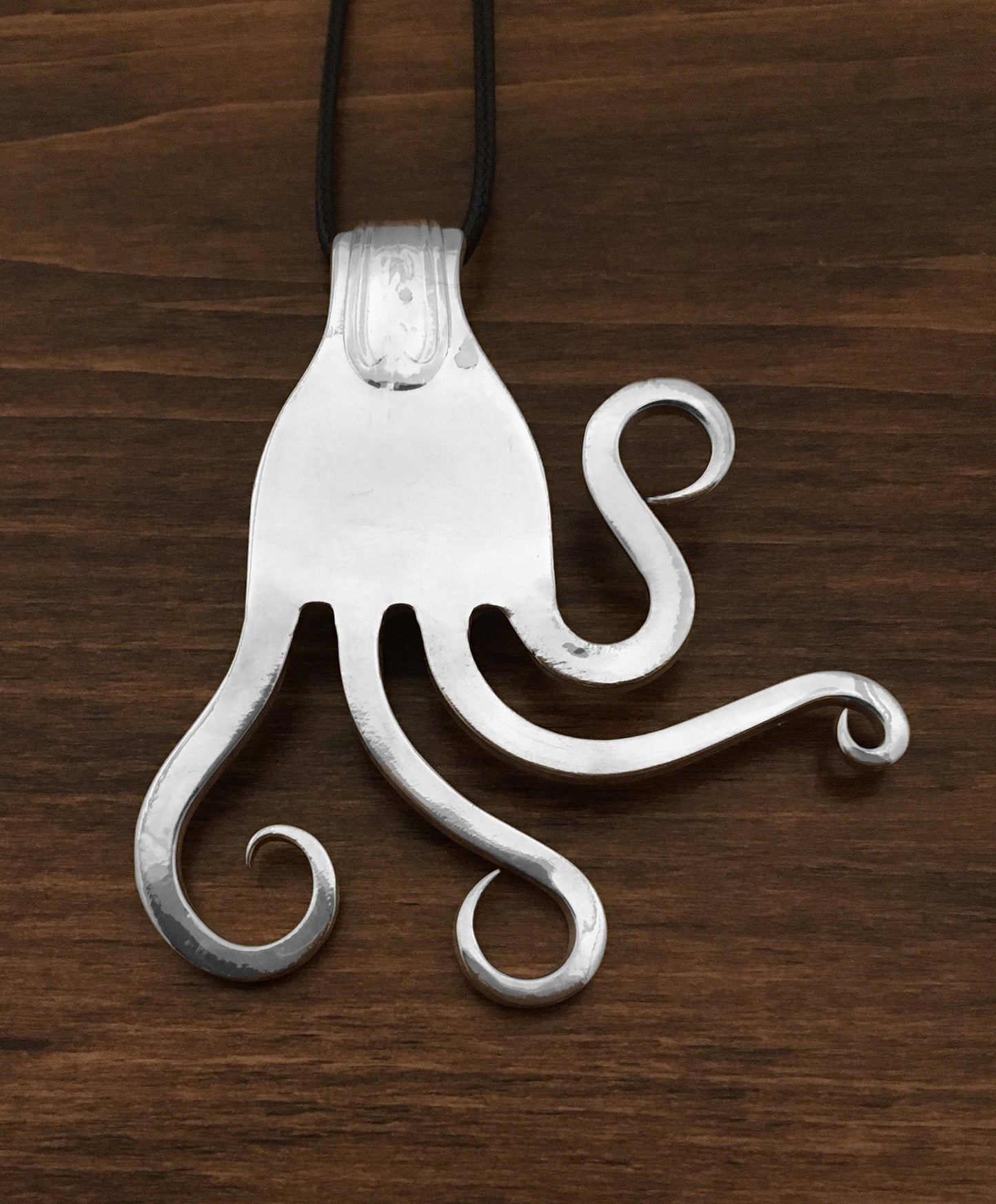 Curly 6 Fork Necklace