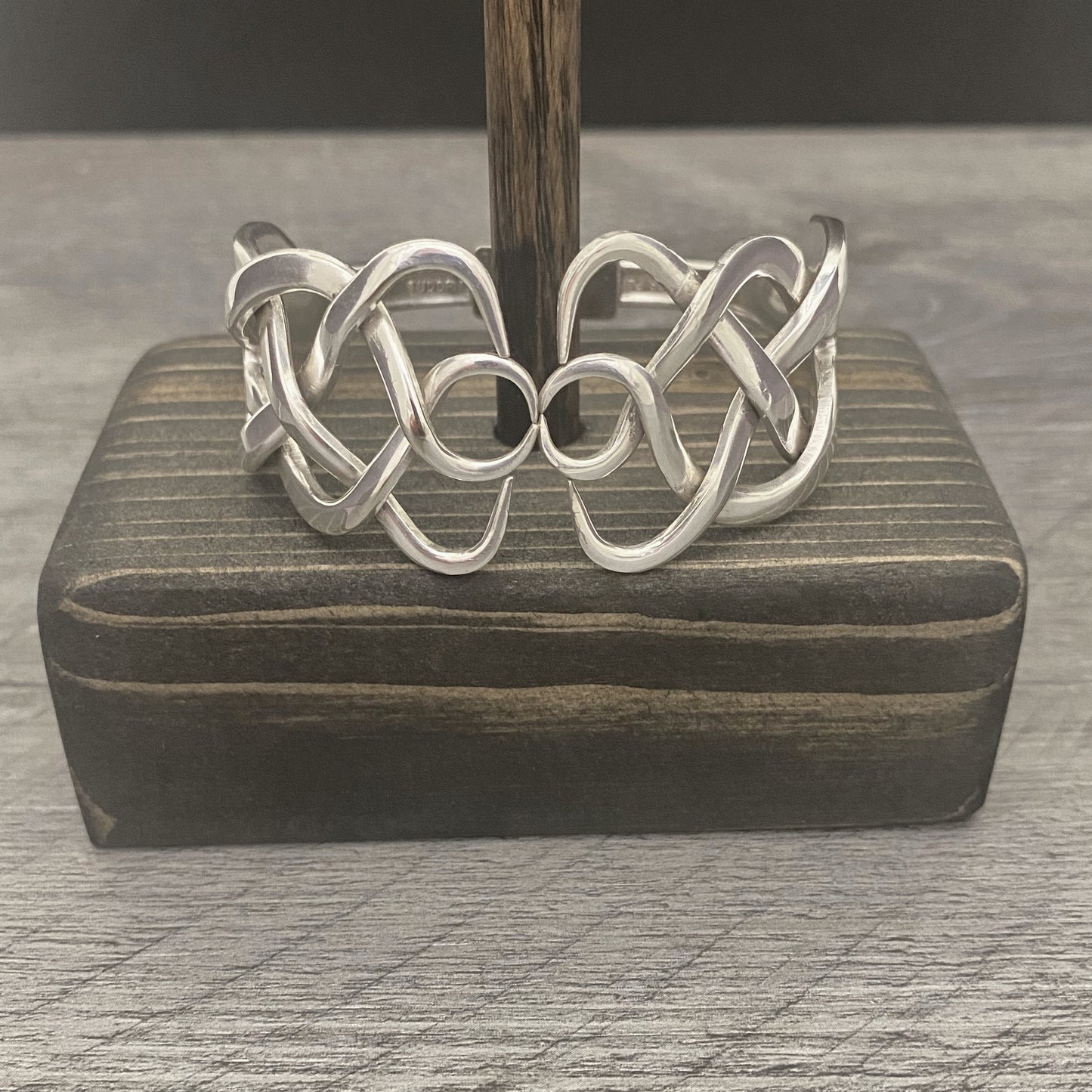 Celtic Weave Double Fork Bracelet