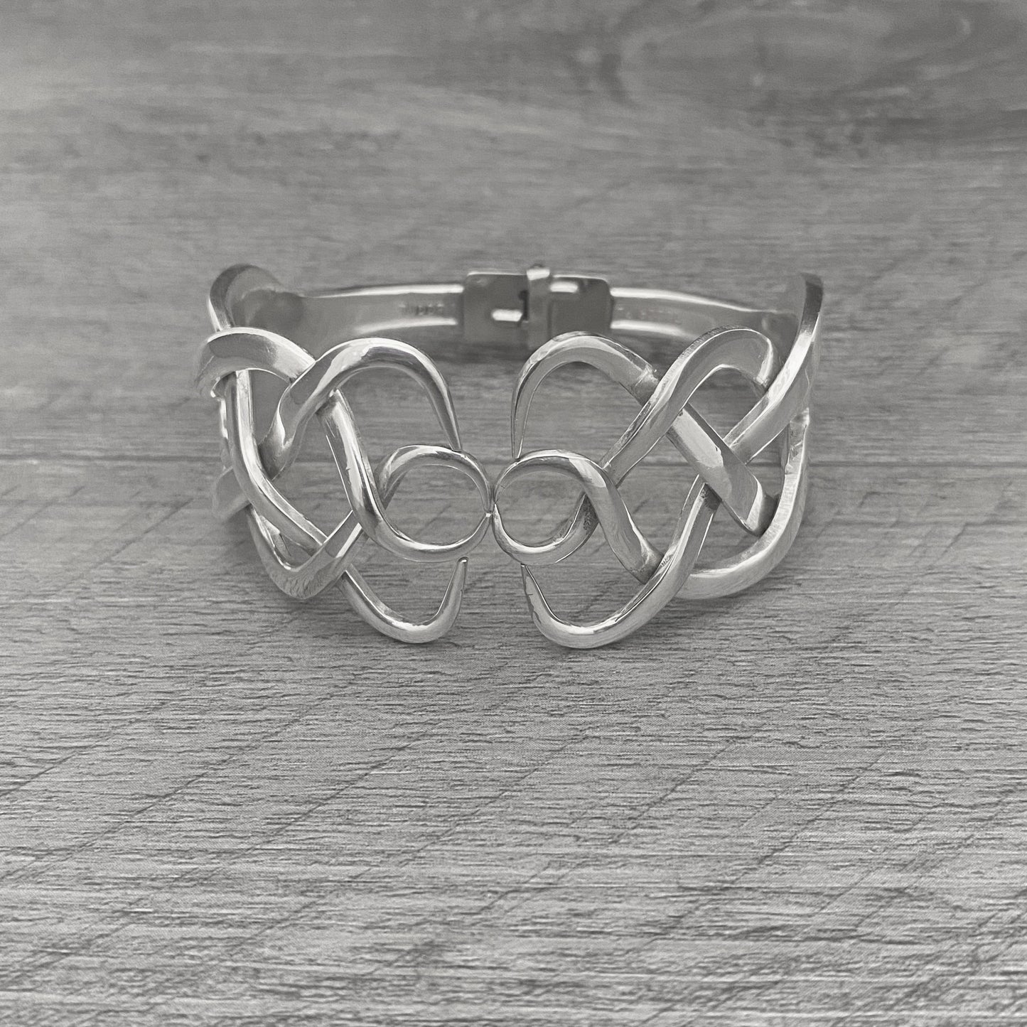 Celtic Weave Double Fork Bracelet