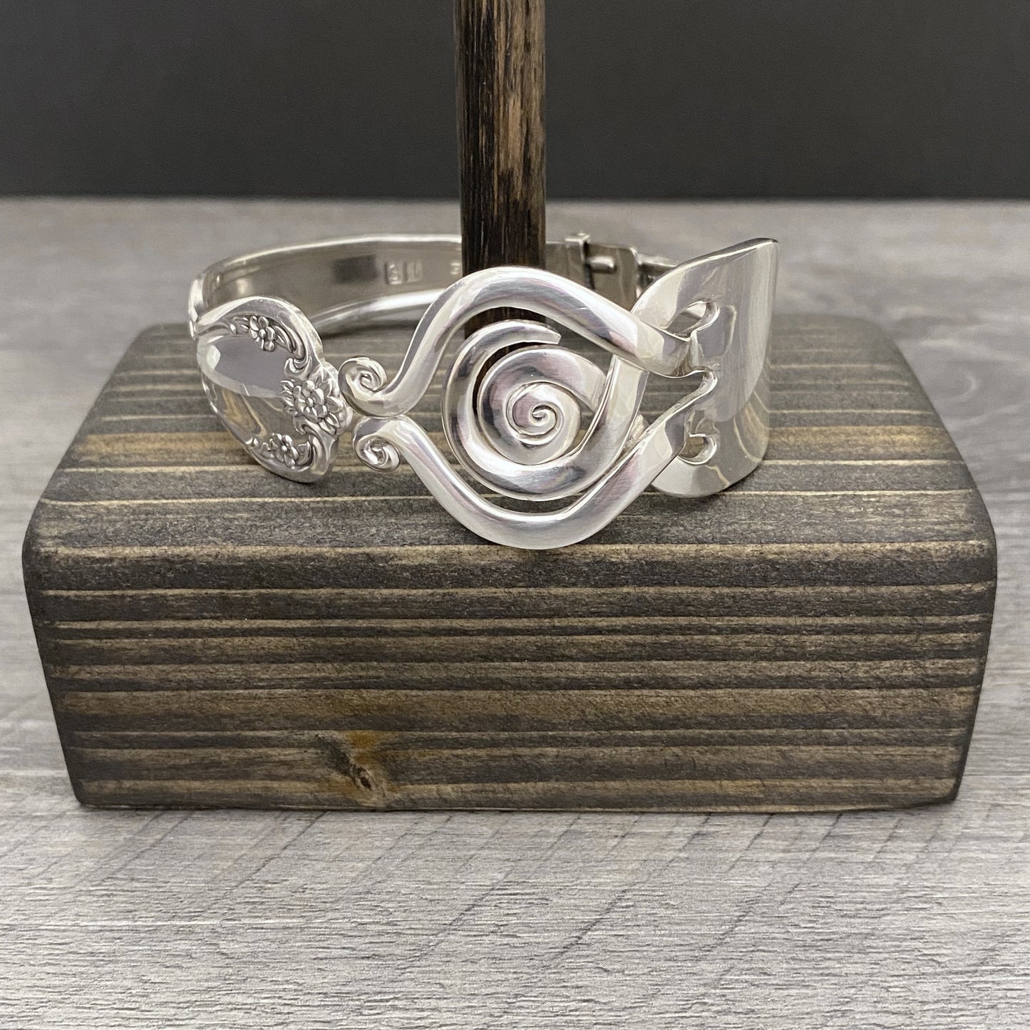 'Opportunity' Premium Spiral Fork Bracelet